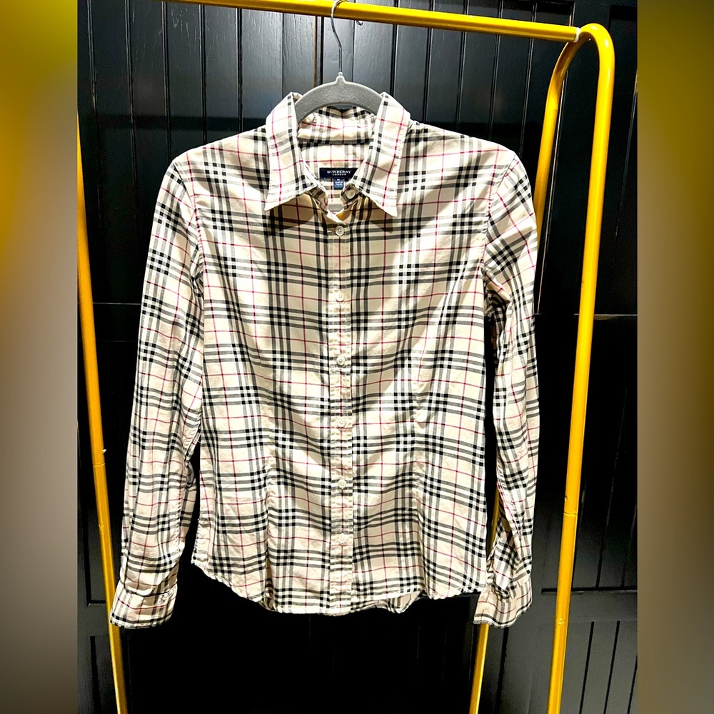 Burberry Slim Fit Classic Check Cotton Shirt